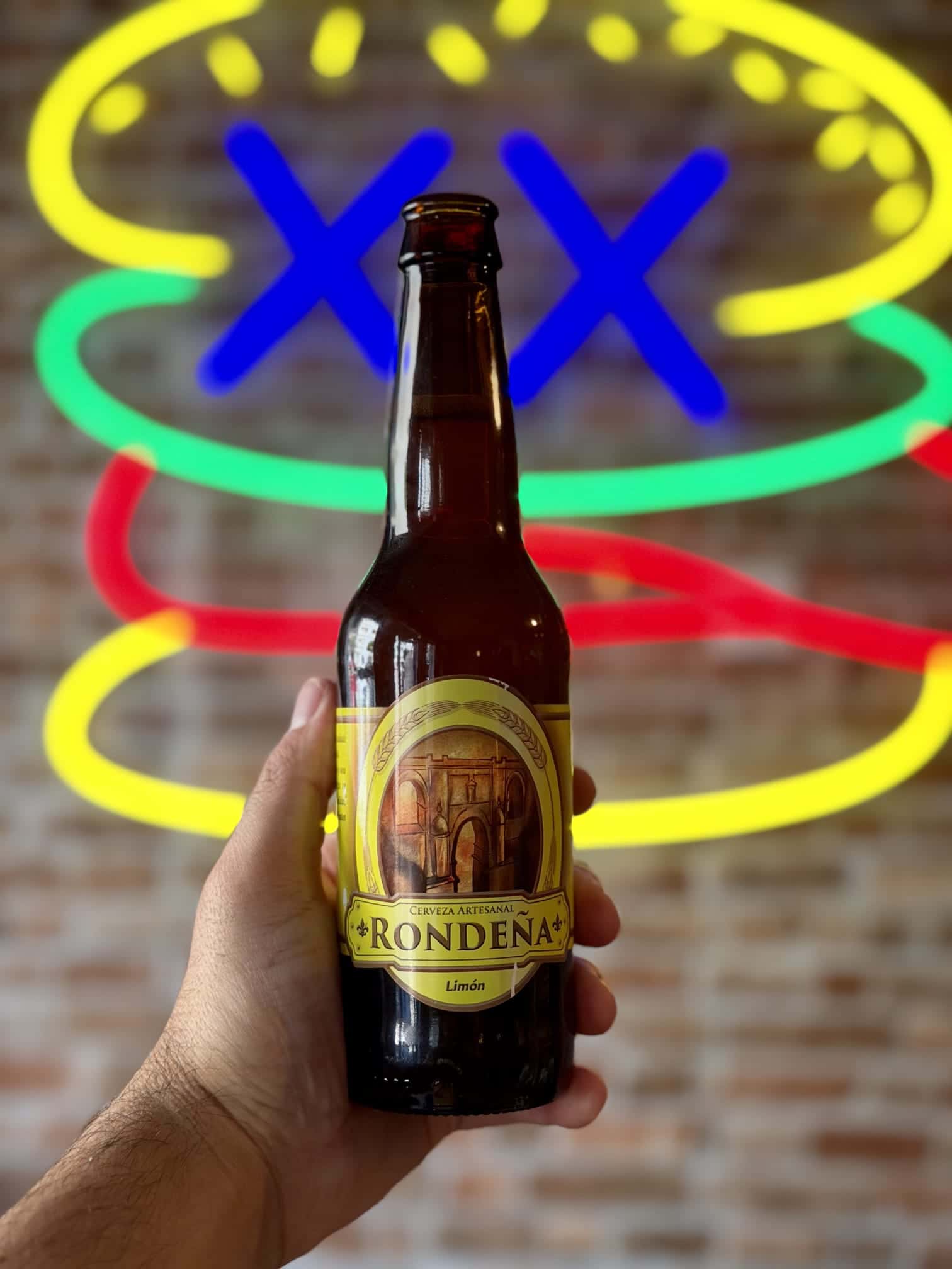 Cerveza artesanal limón